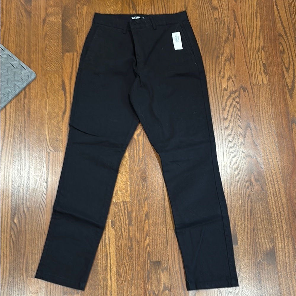 Old Navy Black Chinos Classic Straight-Leg